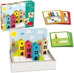 Деревянная логическая головоломка, Logical City, Goula, 50200 цена и информация | Развивающие игрушки | pigu.lt