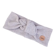 Хлопковая повязка на голову TuTu, серая цена и информация | Шапки, перчатки, шарфы для девочек | pigu.lt