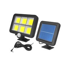 Лампа + солнечная панель и провод LTC 6x COB 10Вт 1800 мАч цена и информация | Уличные светильники | pigu.lt