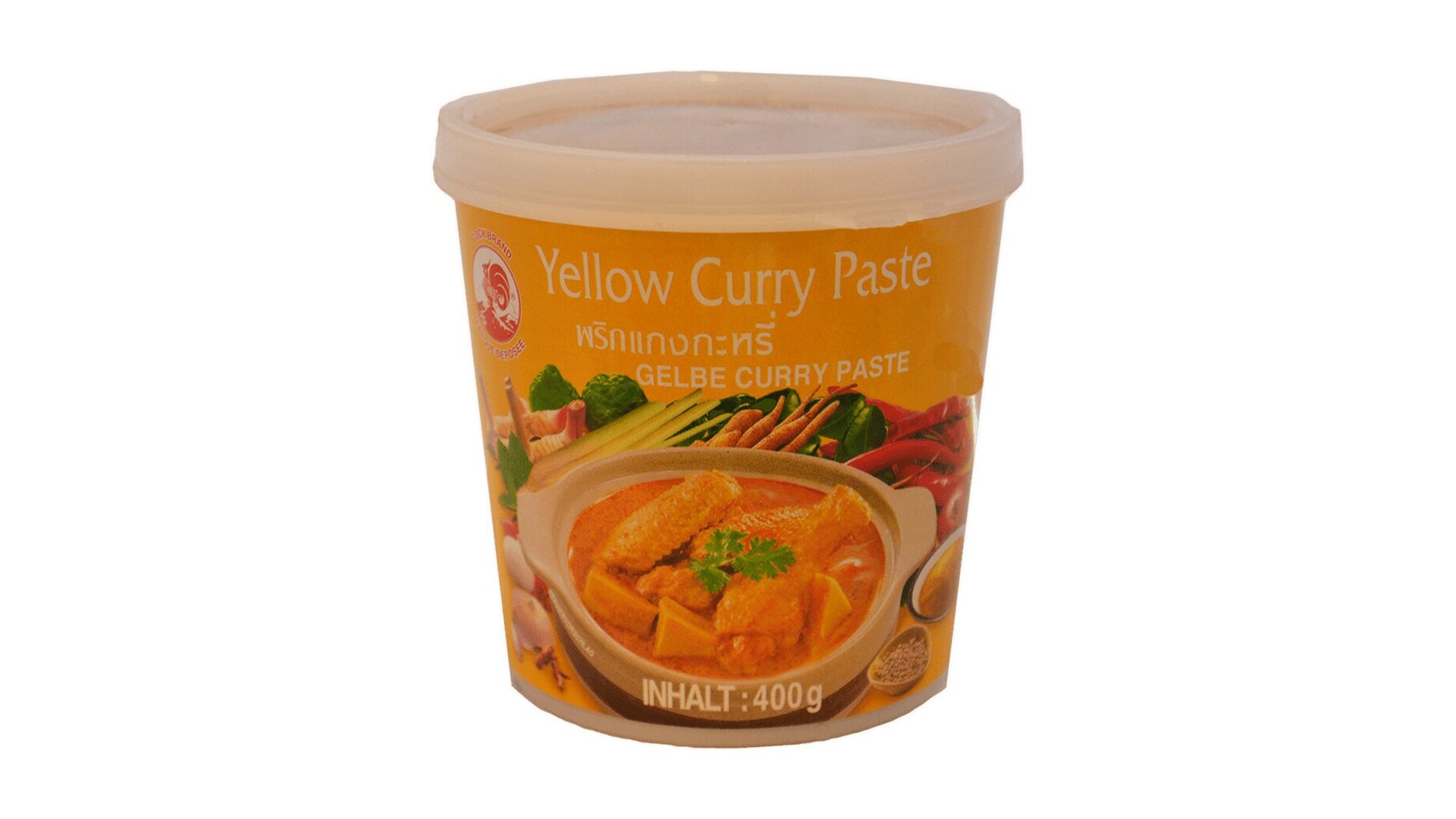 Cock brand yellow curry clearance paste