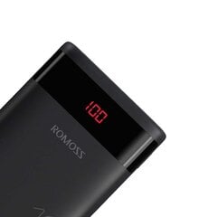 Внешний аккумулятор Romoss Ares 10 10000mAh (черный) цена и информация | Зарядные устройства Power bank | pigu.lt