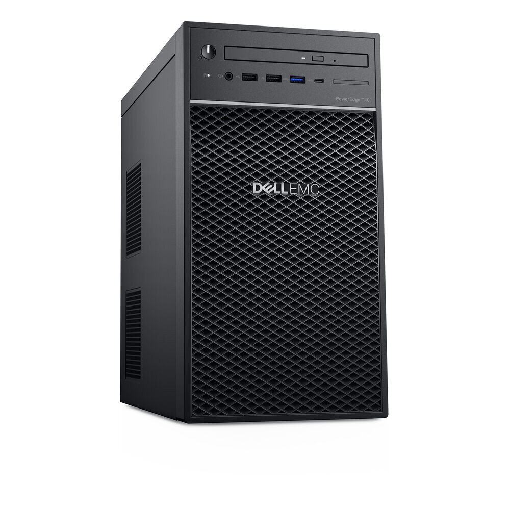 Serverio bokštas Dell T40 Intel Xeon E-2224G 1 TB 8 GB DDR4 kaina ir informacija | Serveriai | pigu.lt