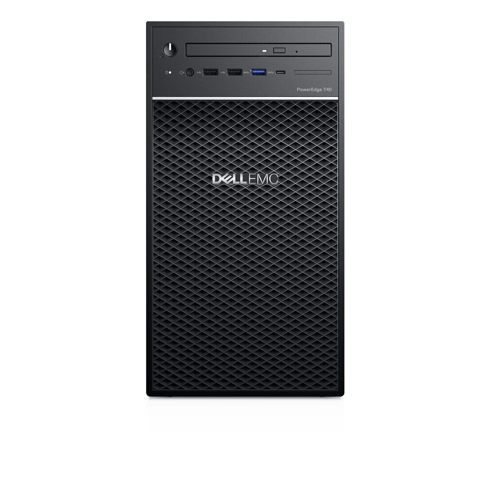 Serverio bokštas Dell T40 Intel Xeon E-2224G 1 TB 8 GB DDR4 kaina ir informacija | Serveriai | pigu.lt