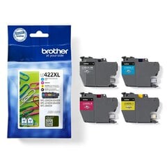 Brother LC422XLVALDR Ink Cartridge. цена и информация | Аксессуары для принтера | pigu.lt