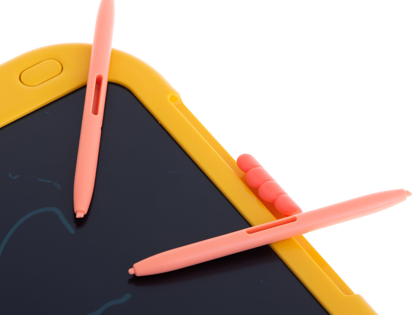 Piešimo rašymo planšetė su LCD ekranu, geltonas kaina ir informacija | Lavinamieji žaislai | pigu.lt