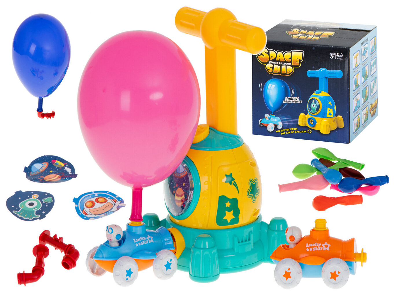 Balionų paleidimo įrenginys - kosminė kapsulė kaina ir informacija | Lavinamieji žaislai | pigu.lt