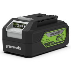 24V Akumulator 4Ah GREENWORKS G24B4 -  2926807 цена и информация | Akumuliatoriai | pigu.lt