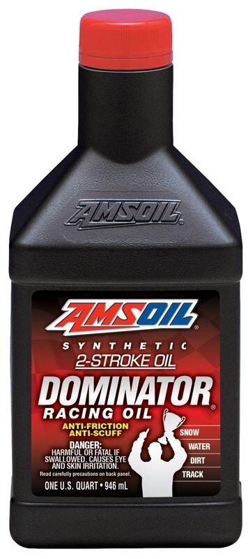 Alyva AMSOIL DOMINATOR® Synthetic 2-Stroke Oil 0.946ml (TDRQT) kaina ir informacija | Variklinės alyvos | pigu.lt