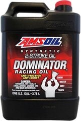 Alyva AMSOIL DOMINATOR® Synthetic 2-Stroke Oil 3.784l (TDR1G) kaina ir informacija | Variklinės alyvos | pigu.lt