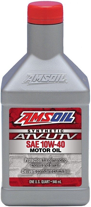 Alyva AMSOIL 10W-40 Synthetic ATV/UTV Motor Oil 0.946ml (AUV40QT) kaina ir informacija | Variklinės alyvos | pigu.lt