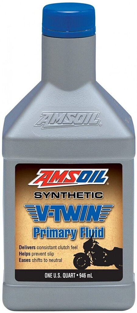 Alyva AMSOIL Synthetic V-Twin Primary Fluid 0.946ml (MVPQT) цена и информация | Variklinės alyvos | pigu.lt