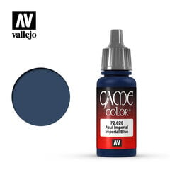 Imperial Blue 17 ml. Game Color 72020 Vallejo kaina ir informacija | Piešimo, tapybos, lipdymo reikmenys | pigu.lt