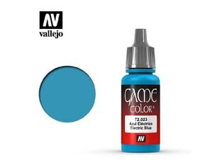 Electric Blue 17 ml. Game Color Vallejo 72023 kaina ir informacija | Piešimo, tapybos, lipdymo reikmenys | pigu.lt