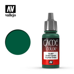 Cayman Green 17 ml. Game Color 72067 Vallejo kaina ir informacija | Piešimo, tapybos, lipdymo reikmenys | pigu.lt