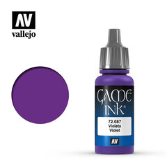 Violet Ink 17 ml. Game Color 72087 Vallejo kaina ir informacija | Piešimo, tapybos, lipdymo reikmenys | pigu.lt