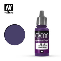 Heavy Violet Extra Opaque 17 ml. Game Color 72142 Vallejo kaina ir informacija | Piešimo, tapybos, lipdymo reikmenys | pigu.lt