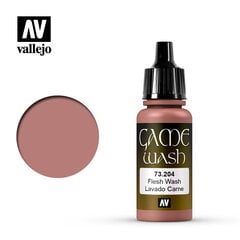 Краска акриловая Game Color Vallejo Flesh Washes 17 мл цена и информация | Принадлежности для рисования, лепки | pigu.lt