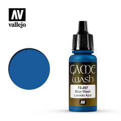 Краска акриловая Game Color Vallejo Blue Washes 17 мл цена и информация | Принадлежности для рисования, лепки | pigu.lt