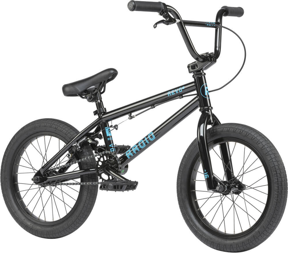 BMX dviratis Radio Revo, 16”, 2021, juodas kaina | pigu.lt