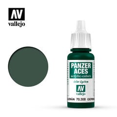 Green Tail Light 17 ml. Panzer Aces 70308 Vallejo kaina ir informacija | Piešimo, tapybos, lipdymo reikmenys | pigu.lt