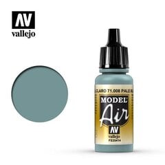 Pale Blue 17 ml. Model Air 71008 Vallejo kaina ir informacija | Piešimo, tapybos, lipdymo reikmenys | pigu.lt
