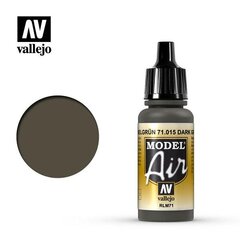 Dark Green RLM71 17 ml. Model Air 71015 Vallejo kaina ir informacija | Piešimo, tapybos, lipdymo reikmenys | pigu.lt