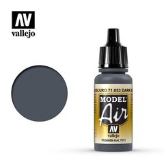 Акриловая краска Model Air Vallejo, Dark Sea Gray 71053, 17 мл цена и информация | Принадлежности для рисования, лепки | pigu.lt