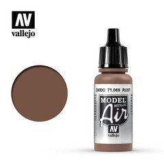 Rust 17 ml. Model Air 71069 Vallejo kaina ir informacija | Piešimo, tapybos, lipdymo reikmenys | pigu.lt