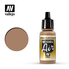 Tan Earth 17 ml. Model Air 71079 Vallejo kaina ir informacija | Piešimo, tapybos, lipdymo reikmenys | pigu.lt