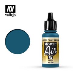 Steel Blue 17 ml. Model Air 71087 Vallejo kaina ir informacija | Piešimo, tapybos, lipdymo reikmenys | pigu.lt