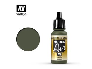 Medium Olive 17 ml. Model Air Vallejo 71092 kaina ir informacija | Piešimo, tapybos, lipdymo reikmenys | pigu.lt