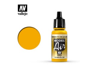 IJA Chrome Yellow 17 ml. Model Air Vallejo 71135 kaina ir informacija | Piešimo, tapybos, lipdymo reikmenys | pigu.lt