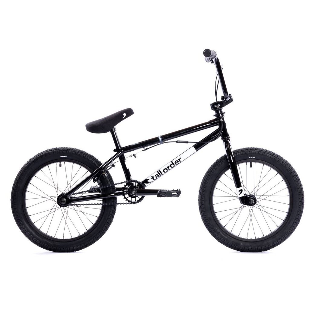 Tall Order Ramp 18'' 2022 BMX Freestyle dviratis Gloss Black kaina ir informacija | Dviračiai | pigu.lt