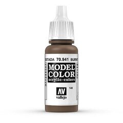 Burnt Umber Matt 17 ml. Model Color 70941 Vallejo kaina ir informacija | Piešimo, tapybos, lipdymo reikmenys | pigu.lt