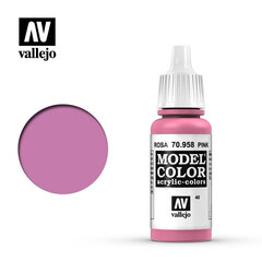 Pink Matt 17 ml. Model Color 70958 Vallejo kaina ir informacija | Piešimo, tapybos, lipdymo reikmenys | pigu.lt