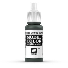 Black Green Matt 17 ml. Model Color 70980 Vallejo kaina ir informacija | Piešimo, tapybos, lipdymo reikmenys | pigu.lt