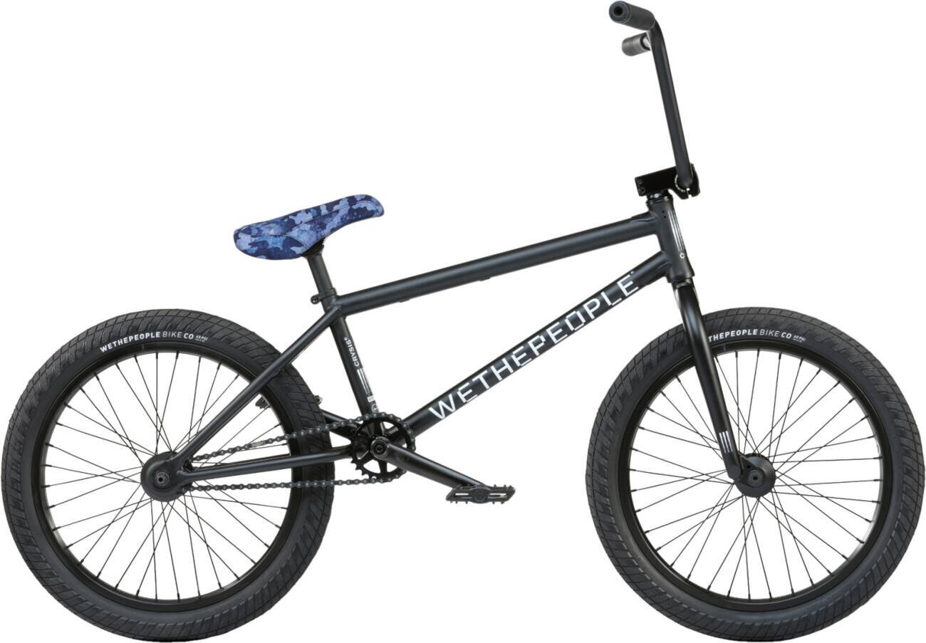 Wethepeople Crysis 20" 2021 BMX Freestyle dviratis, Matt Black цена и информация | Dviračiai | pigu.lt