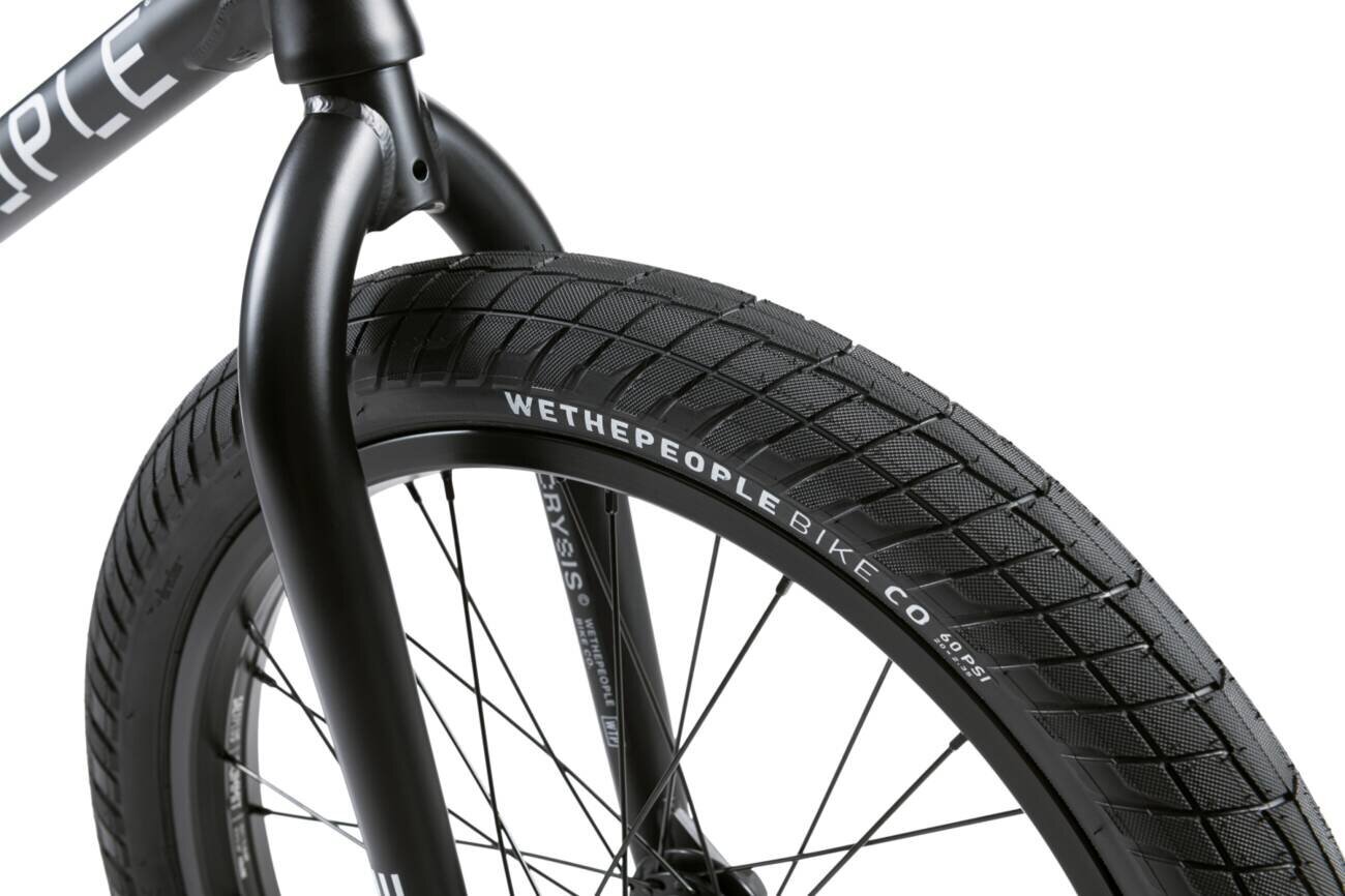 Wethepeople Crysis 20" 2021 BMX Freestyle dviratis, Matt Black kaina ir informacija | Dviračiai | pigu.lt
