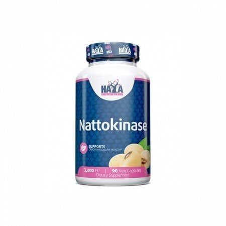 Maisto papildas Haya Labs Nattokinase 90 kaps. (Natokinazės fermentas) цена и информация | Vitaminai | pigu.lt