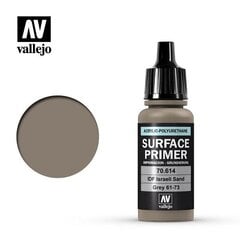 IDF Israeli Sand Grey 61-73 17 ml. Surface Primer 70614 Vallejo kaina ir informacija | Piešimo, tapybos, lipdymo reikmenys | pigu.lt