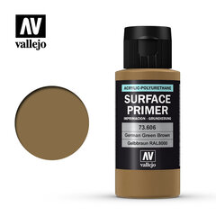 Ger. Green Brown 60 ml. Surface Primer 73606 Vallejo kaina ir informacija | Piešimo, tapybos, lipdymo reikmenys | pigu.lt