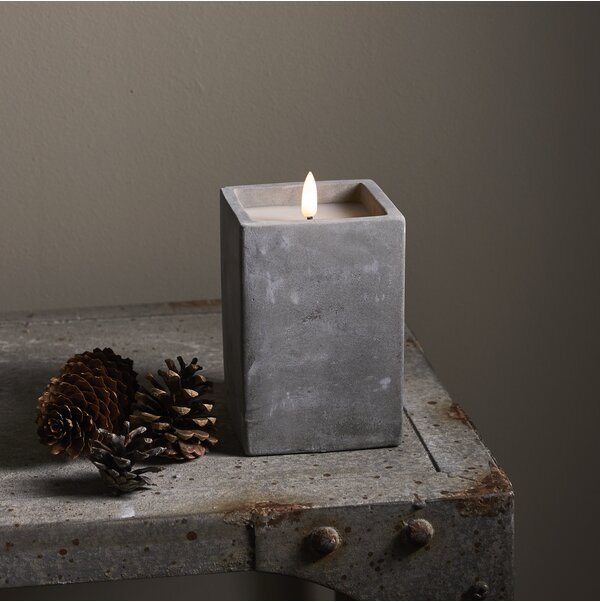 Vaškinė žvakė LED Flamme Cem 14,5cm kaina ir informacija | Žvakės, Žvakidės | pigu.lt