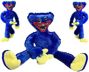 Minkštas pliušinis žaislas - monstriukas "Huggy Wuggy Kissy Missy", mėlynas, 42cm kaina ir informacija | Minkšti (pliušiniai) žaislai | pigu.lt
