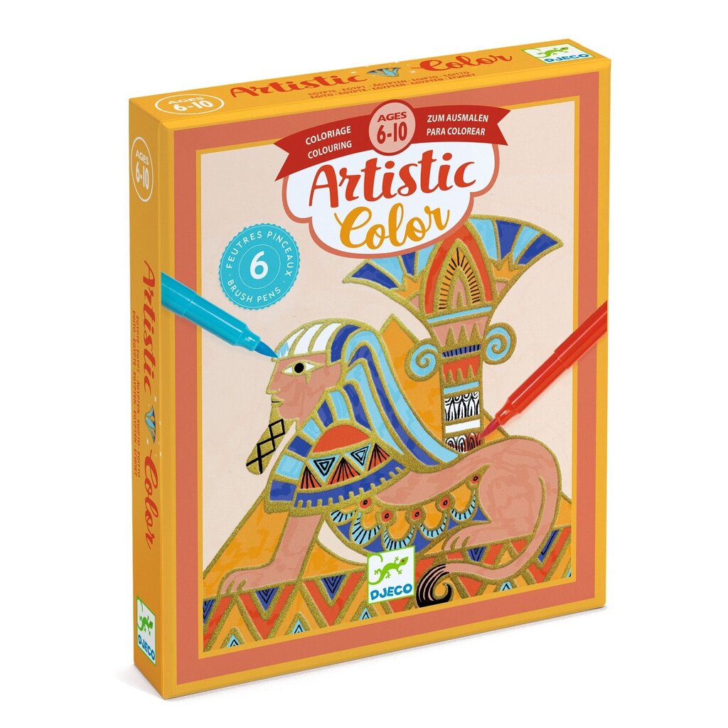 Meniškas spalvinimo rinkinys Egiptas Djeco, DJ09476 kaina ir informacija | Lavinamieji žaislai | pigu.lt