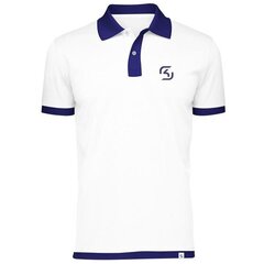 SK Gaming Polo, белое, M цена и информация | Атрибутика для игроков | pigu.lt