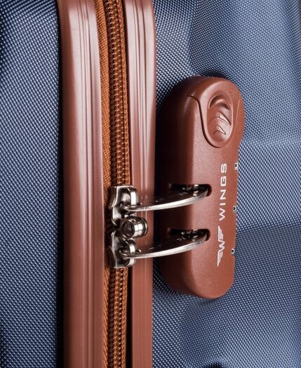 Nedidelis šviesus lagaminas Wings BS402 (dydis S) rankiniam bagažui kaina ir informacija | Lagaminai, kelioniniai krepšiai | pigu.lt