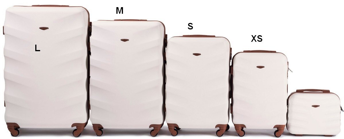 Vidutinio dydžio šviesus lagaminas Wings BS402M kaina ir informacija | Lagaminai, kelioniniai krepšiai | pigu.lt