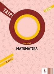 Matematika. Užrašai 1 klasei, 2 dalis (serija „TAIP!“) цена и информация | Рабочие тетради | pigu.lt