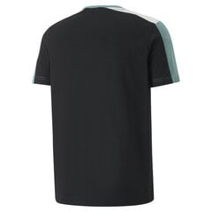 Marškinėliai vyrams Puma ESS+ Block, juodi kaina ir informacija | Vyriški marškinėliai | pigu.lt