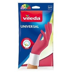 Vileda перчатки Universal, S цена и информация | Инвентарь для уборки и принадлежности | pigu.lt